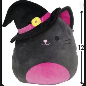 SQUISHMALLOW Black Cat “Catarina”. NWT in plastic bag.